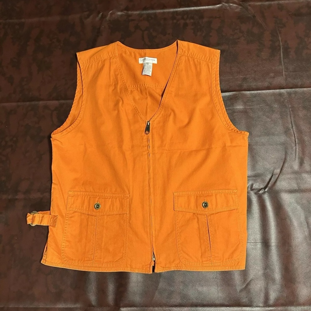 Vintage Orange Vest size US 12